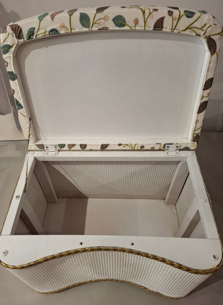 Vintage Lloyd Loom Ottoman