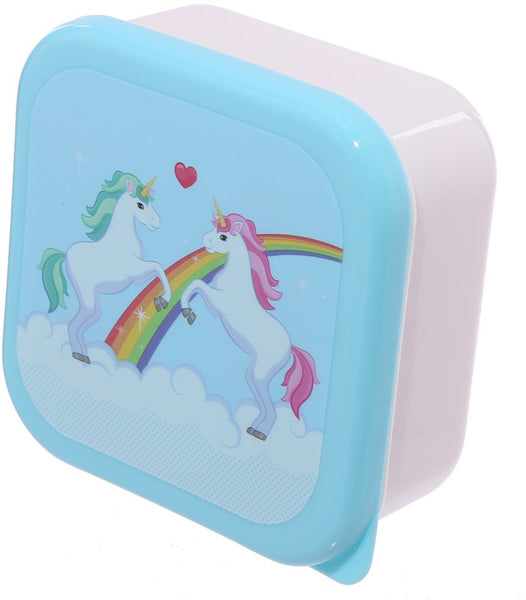 Snack Boxes (set of 3) - Unicorn