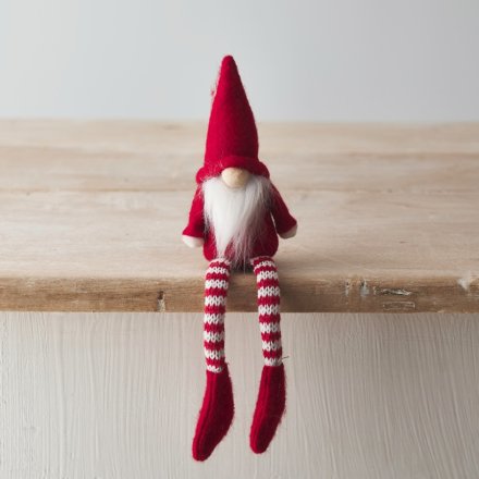 Red Fabric Sitting Gonk