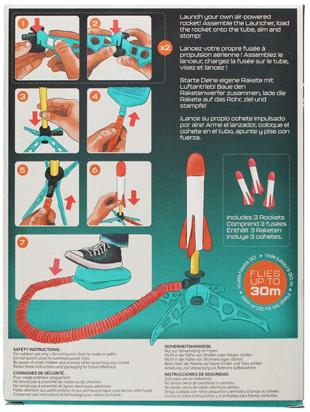 Air Powered Rocket Launcher Toy
