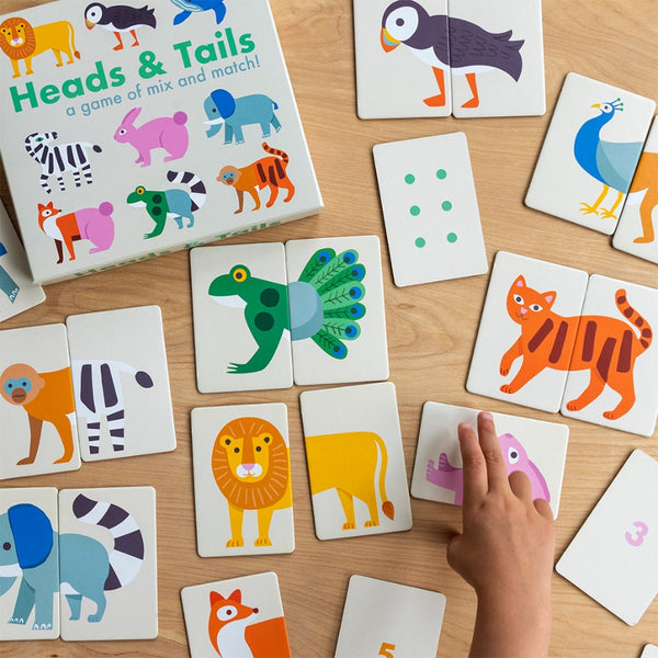 Animal Heads and Tails Game