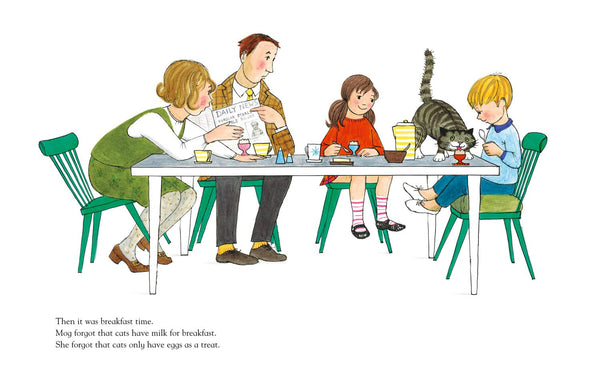 Mog The Forgetful Cat Board Book - 50th Anniversary Edition