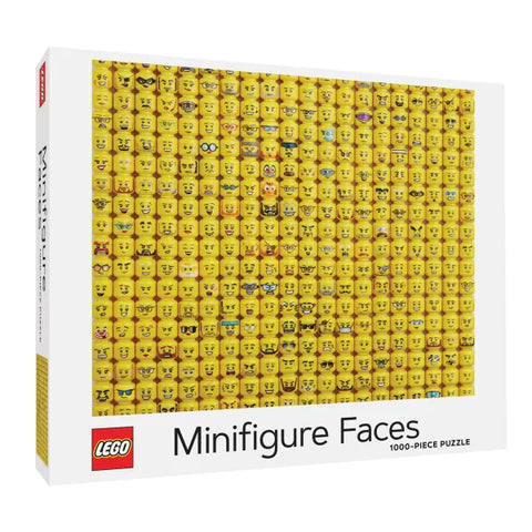 1000 Piece Puzzle -LEGO® Minifigure Faces