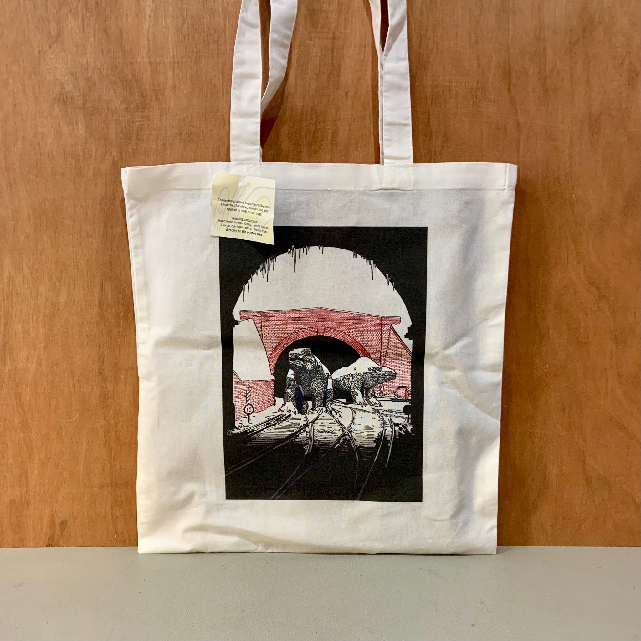 Matt Bannister Art Tote Bag - Crystal palace Monsters