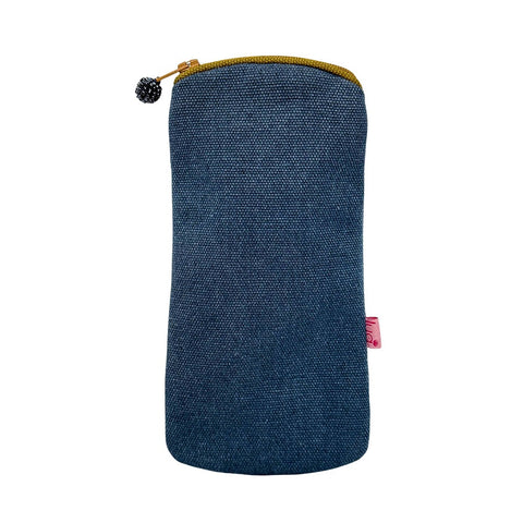 Glasses Purse- Plain - Dark Blue