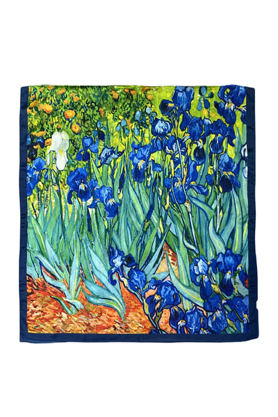 Silk Cover Up - Van Gogh Irises