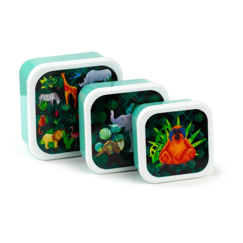 Lunch Boxes (set of 3) - Animal Kingdom