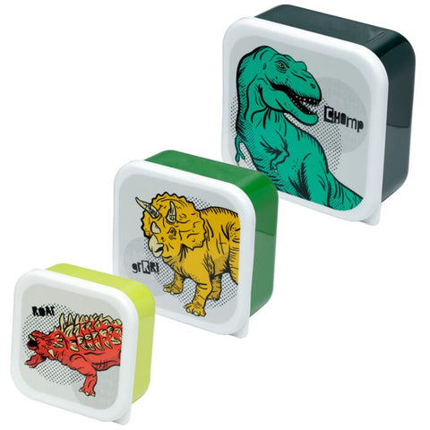 Lunch Boxes (set of 3) - M/L/XL Dinosauria