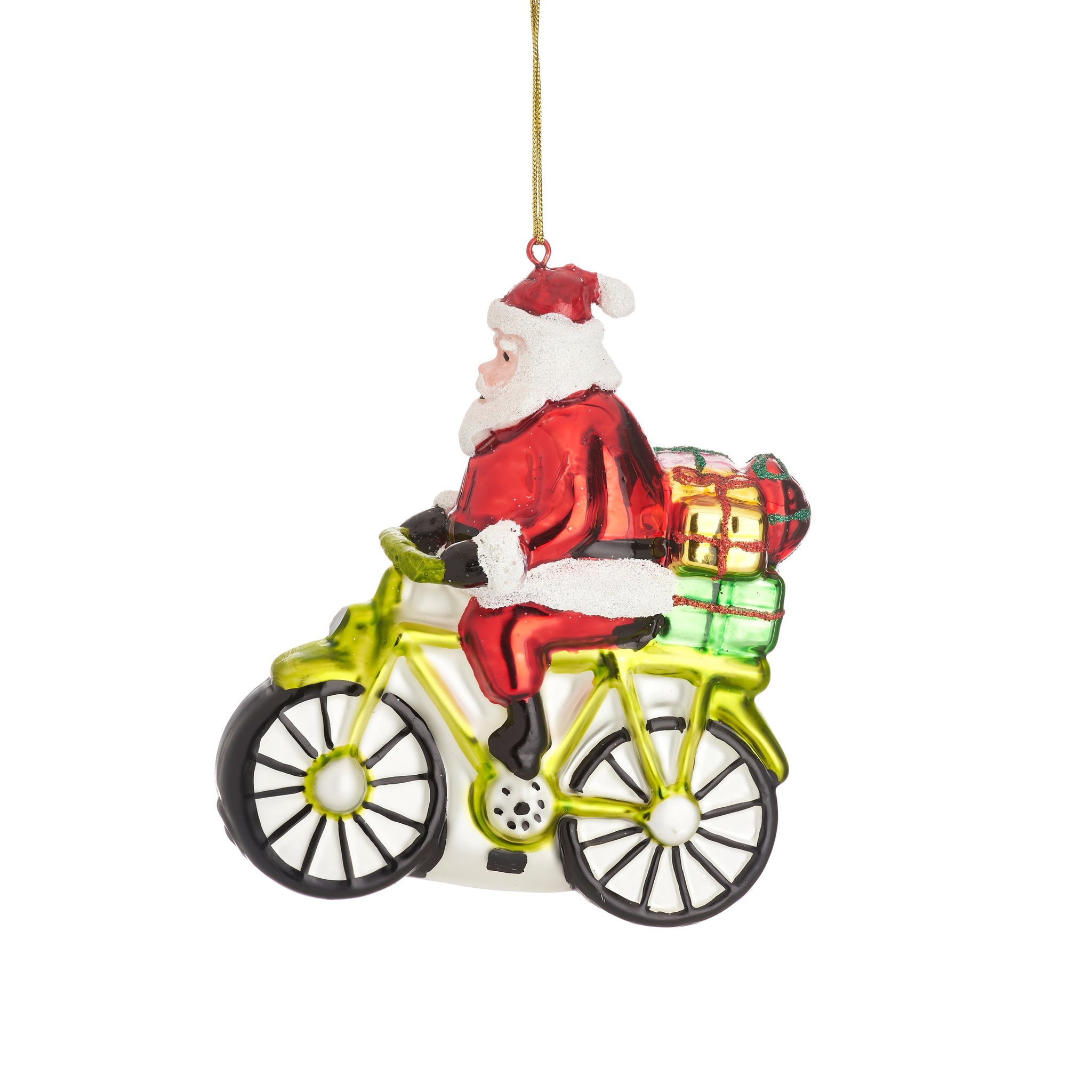 Santa on a Bicycle