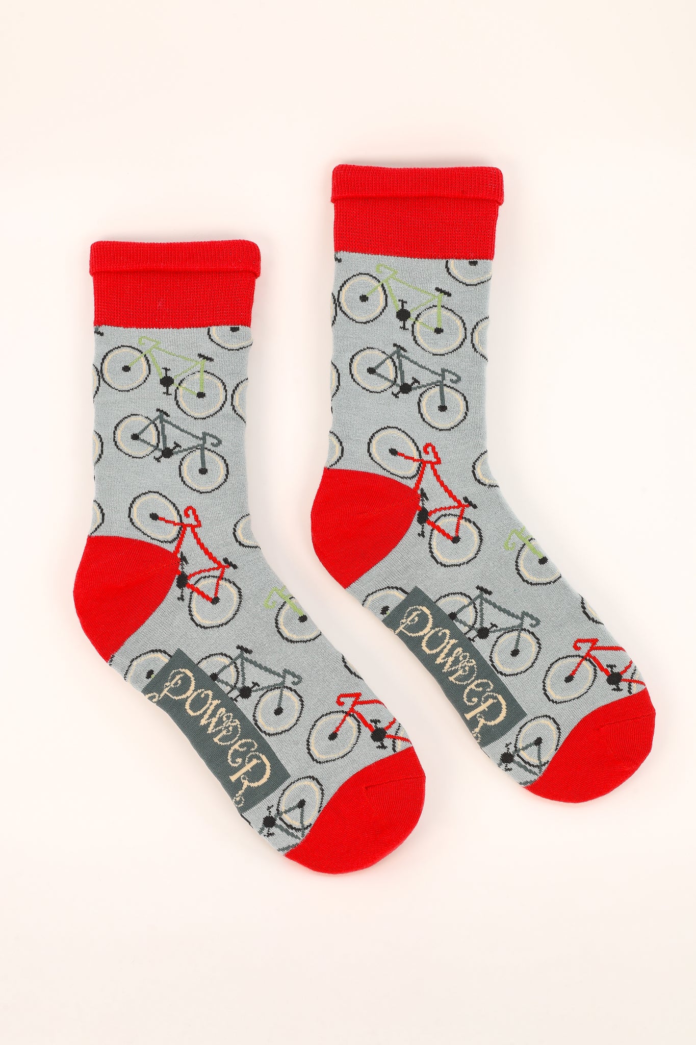 Mens Socks -Bicycles -Blue