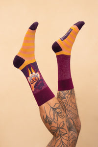 Mens Socks -Woodland Gentry Fox