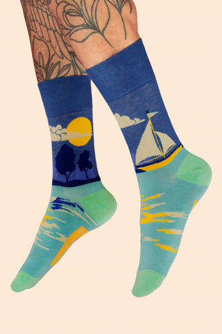 Mens Socks - Smooth Sailing