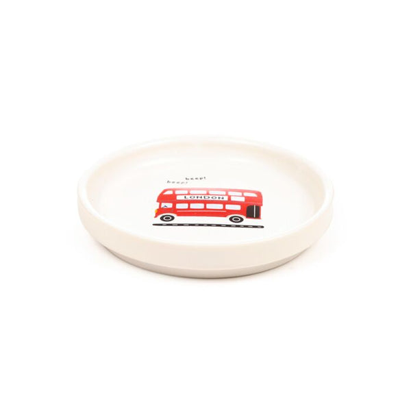 London Souvenir Porcelain Mug & Coaster Lid Set