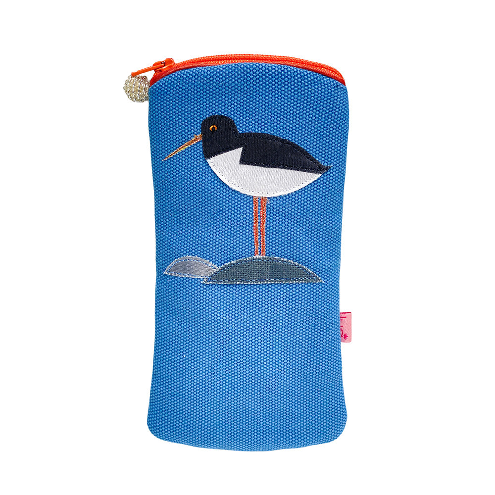 Oystercatcher Glasses Purse - French Blue