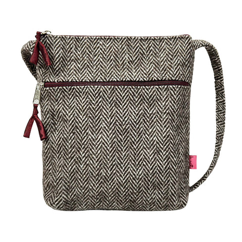 Cross Body Purse Herringbone
