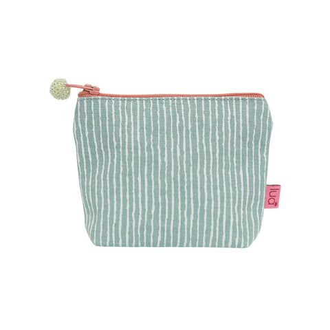 Mini Purse- Grey Stripe