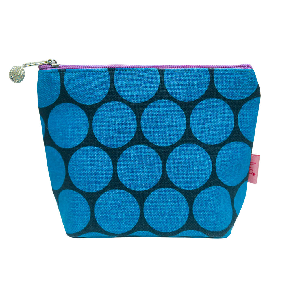 Cosmetic Purse - Blue Spot