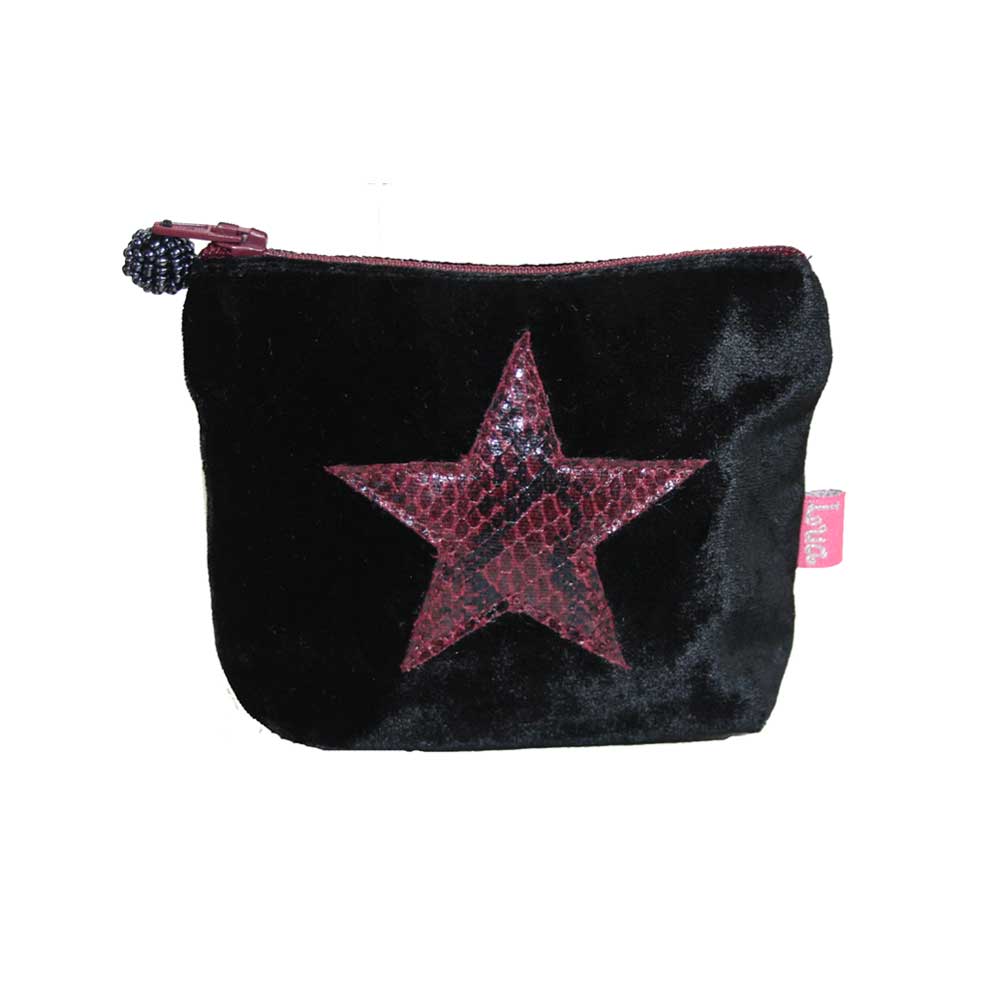 Mini Purse Velvet Star