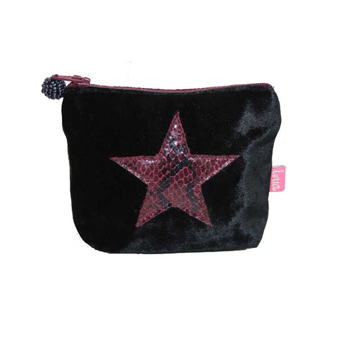 Mini Purse Velvet Star