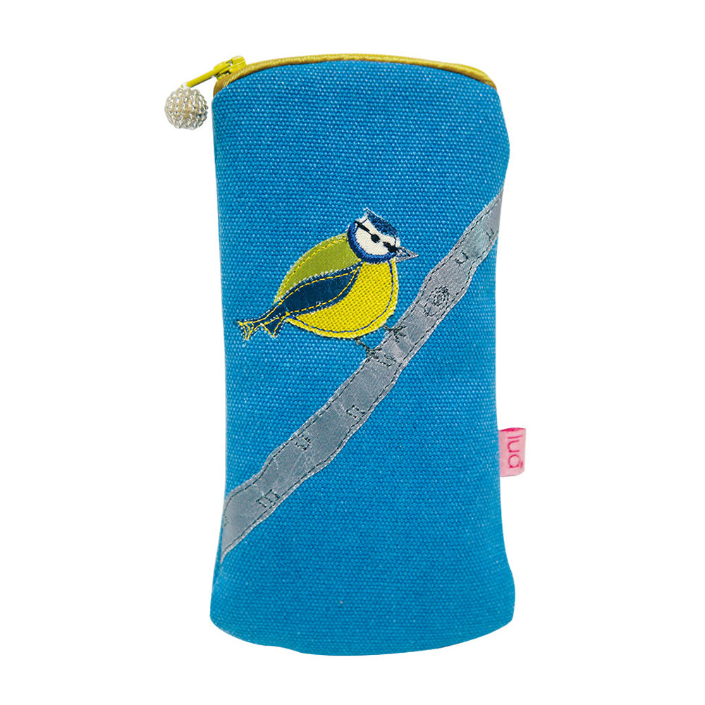 Glasses Purse- Blue Tit