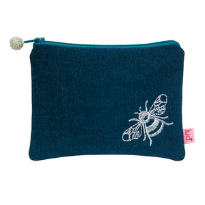 Bee Purse - Dark Blue