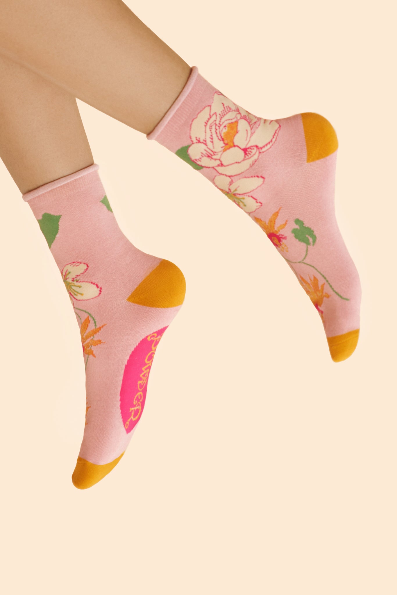 Ankle Socks Tropical Flora, Petal
