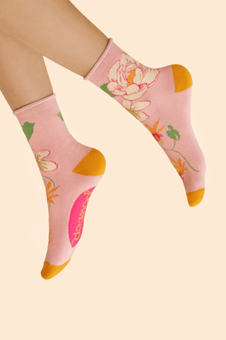 Ankle Socks Tropical Flora, Petal