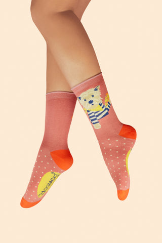 Ankle Socks Puppy Pizza Lover