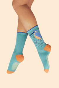 Ankle Socks Dignified Kingfisher