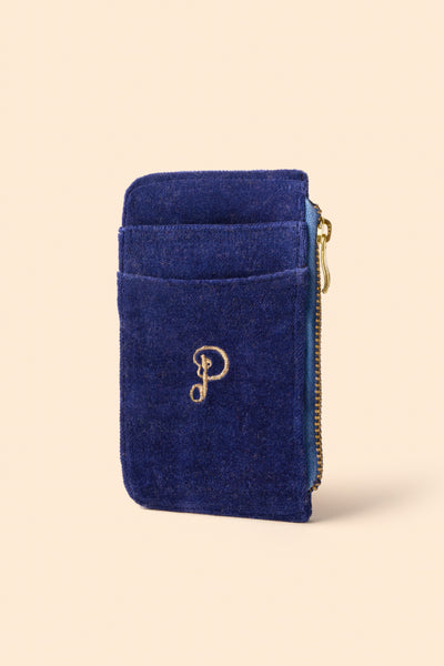 Velvet Card Holder - Jolly Jelly - Navy