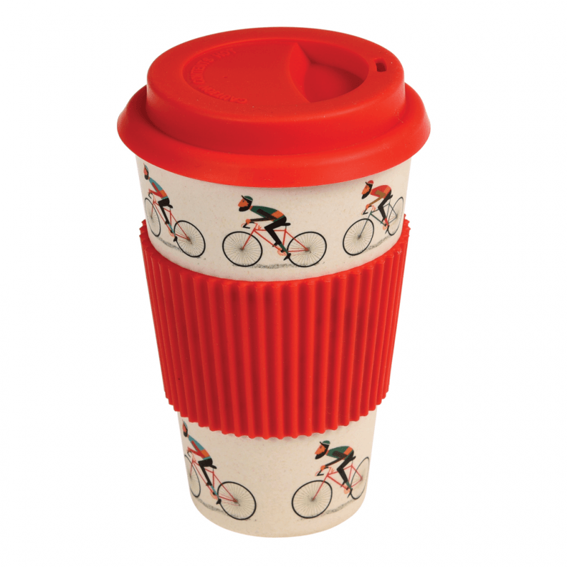 Bamboo Travel Mug - Cycling