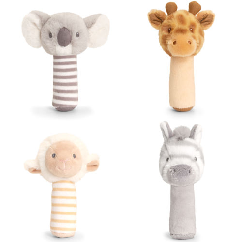 Cute animal Stick rattle