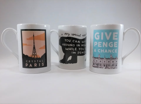 Local Art Mugs by Zabby Allen