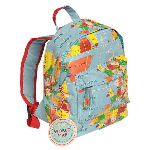 Children's World Map Backpack