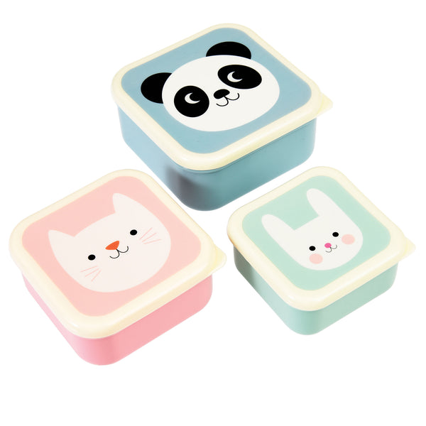 Miko and Friends Snack Boxes (set of 3)
