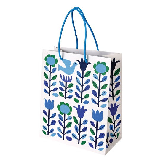 Gift Bag - Folk Doves