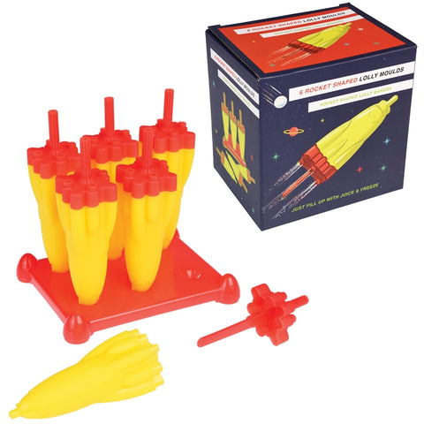 Rocket Lolly Moulds