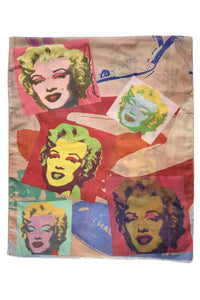 Andy Warhol Pop Art Marylin Monroe Scarf