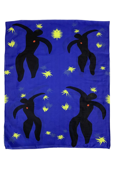Henri Matisse Fauvism The Fall of Icarus Silk blend Scarf