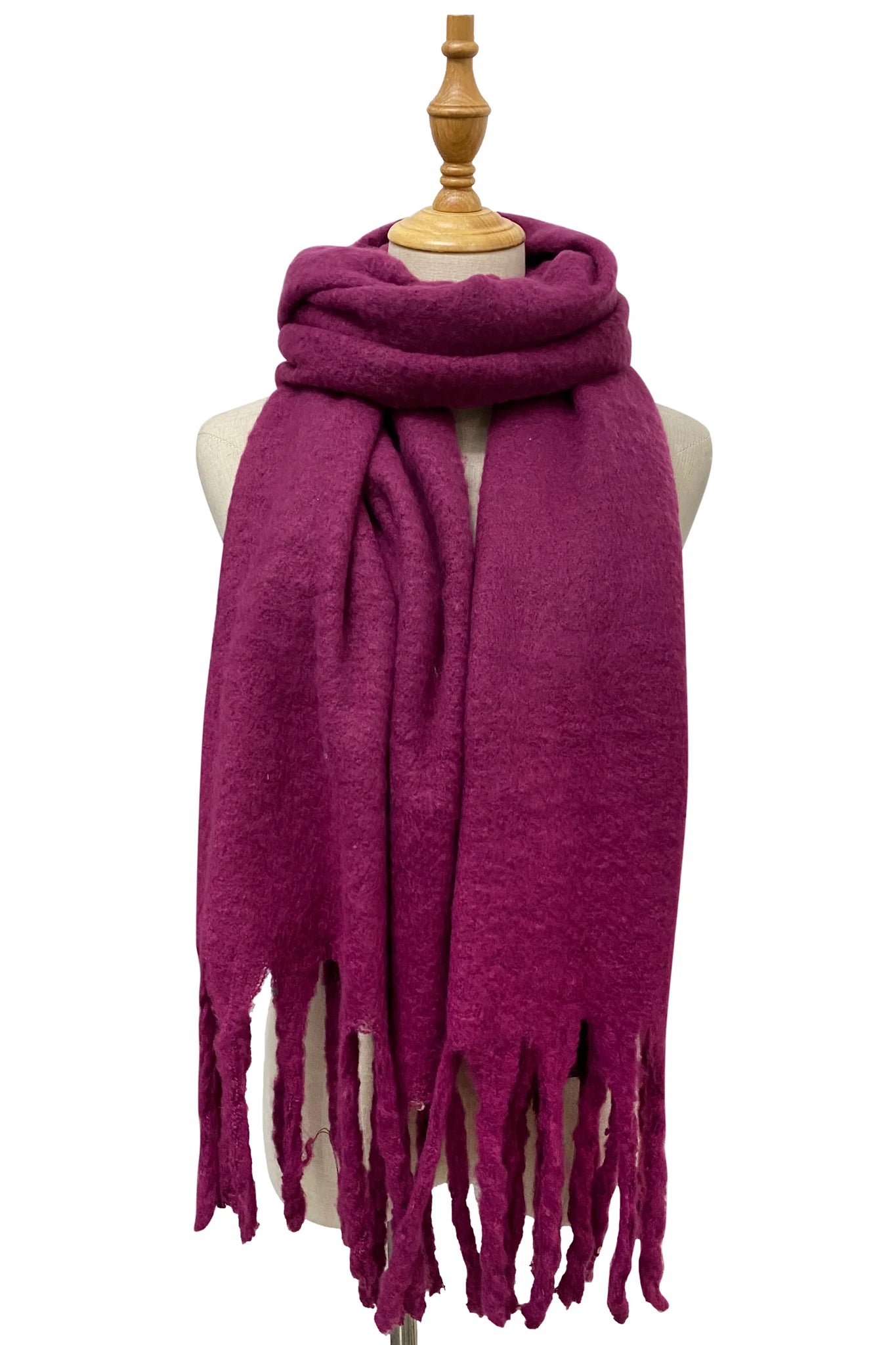 Soft Blanket Scarf- Purple