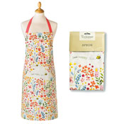 Bee Happy Cotton Apron