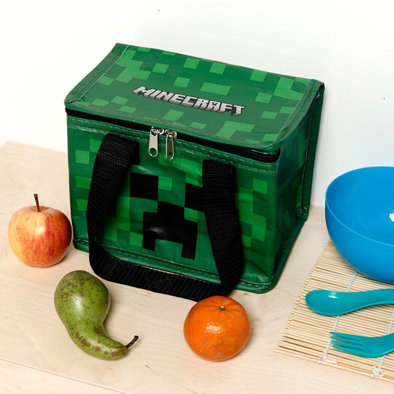 Insulated Lunch Bag - Minecraft Creeper