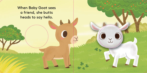 Baby Goat Finger Puppet Book