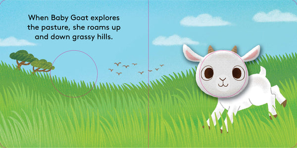 Baby Goat Finger Puppet Book