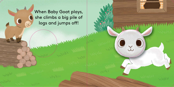 Baby Goat Finger Puppet Book