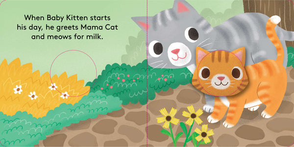 Baby Kitten Finger Puppet Book