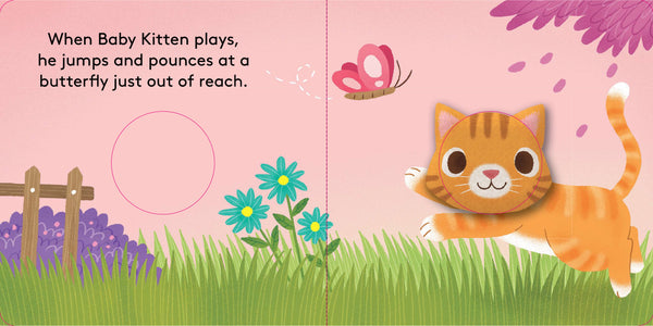Baby Kitten Finger Puppet Book