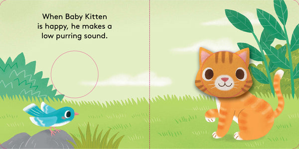 Baby Kitten Finger Puppet Book