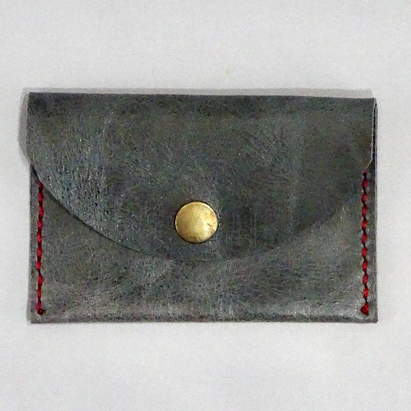 Handstitched Leather Mini Purse/Card Holder