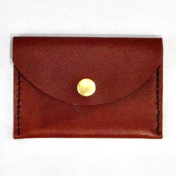 Handstitched Leather Mini Purse/Card Holder